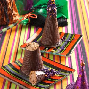 Mousse-Filled Witches' Hats_image