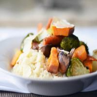Baked Risotto with Roasted Vegetables_image