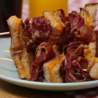 Grilled Cheese & Candied Maple Bacon Skewers Recipe by Tasty_image