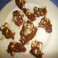 Chocolate Covered Bacon With Almonds_image