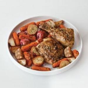 Herbes de Provence Roasted Chicken and Potatoes_image