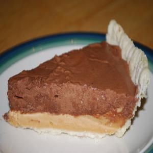 Peanut Butter and Chocolate Mousse Pie image