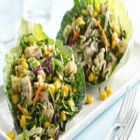 Crunchy Corn with Kale and Chicken Slaw_image