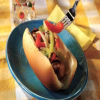Grilled Italian Sausage and Peppers_image