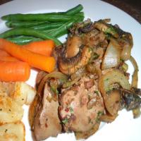 Chicken Livers With Mushrooms image