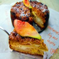 Nectarine, Fig and Ricotta Cake_image