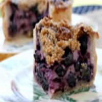 Yummy Creamy Blueberry Pie_image
