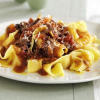 Pappardelle with beef image
