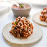Soft Tacos With Scrambled Tofu and Tomatoes image