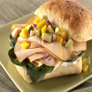 Mango Salsa-Chicken Sandwich_image