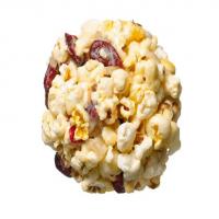 Cranberry-Ginger Popcorn Balls image