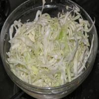 North Croatian Simple White Cabbage Salad image