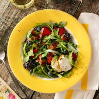 Arugula Salad with Berry Dressing image
