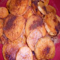 Fried Cinnamon-Sugar Sweet Potatoes image