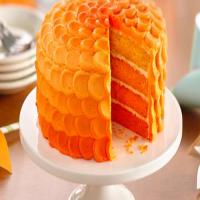 Tangerine Ombre Cake_image