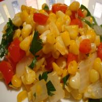 Roasted Corn, Smoked Paprika and Lime Salad image