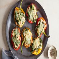 Beans-and-Greens-Stuffed Peppers image