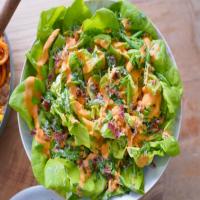 Pea and Bacon Salad with French Dressing image