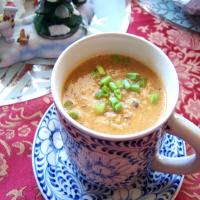 Creamy Cauliflower and Brie Soup image