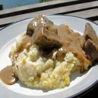 Tex-Mex Beef Pot Roast With Corn-Chipotle-Cilantro Mashed Potato_image