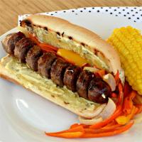 Curly-Q Grilled Sausages_image