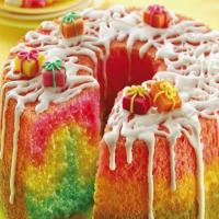 Rainbow Angel Cake Recipe - (4.6/5) image