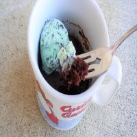 Chocolate Ice Cream Mug Cake image