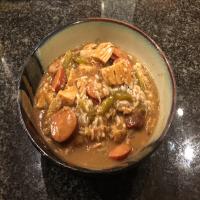 Chicken and Andouille Sausage Gumbo image