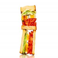 E.L.T. (Egg, Lettuce, and Tomato Sandwich) image