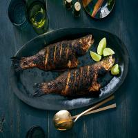 Coffee-Rubbed Grilled Fish image