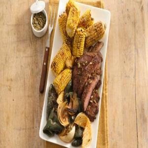 Southwestern Steak with Corn and Chiles_image