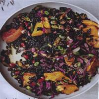 Black and Wild Rice Salad with Roasted Squash Recipe - (5/5)_image