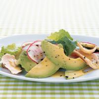 Tuna, Avocado, and Romaine Salad image