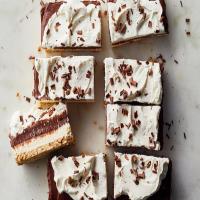 Cheesecake-Chocolate Pudding Bars image