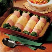 Ham and Broccoli Roll-ups image