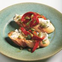Goat Cheese with Chipotle and Roasted Red Pepper_image