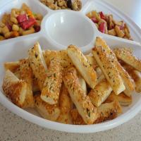 Tasty Cheese and Sesame Nibbles image