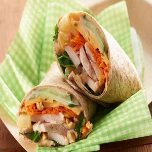 Kung Pao Chicken Wrap image