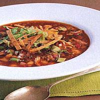 Pork and Hominy Stew with Red Chiles (Pozole Rojo) image
