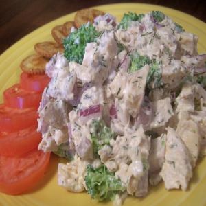 Chicken Salad With Broccoli image