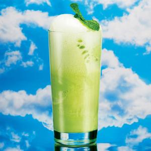 Green Tea And Ginger Beer Float image