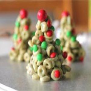 Cheerios christmas trees recipe_image