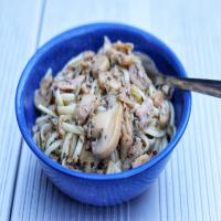 Camping Pasta with Clam Sauce image