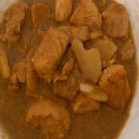 Chicken, Pork and Potatoes in Peanut Sauce image