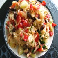 Warm Greek-style Rice Salad_image
