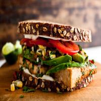 FOOD's Amazing Cilantro Tofu Sandwich image