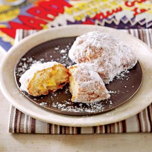 Sweet Corn Beignets with Bacon-Sugar Dust_image
