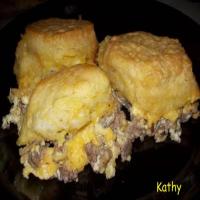 Sausage Egg & Cheese Biscuit Casserole image