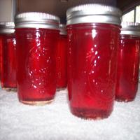 Pomegranate Wine Jelly image