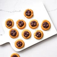 Ghirardelli Chocolate-Peanut Butter Thumbprint Cookies_image